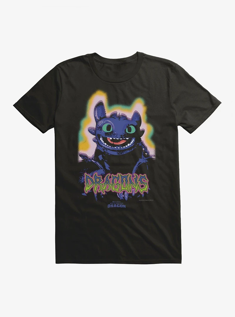 How To Train Your Dragon Toothless Graffiti T-Shirt