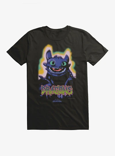 How To Train Your Dragon Toothless Graffiti T-Shirt