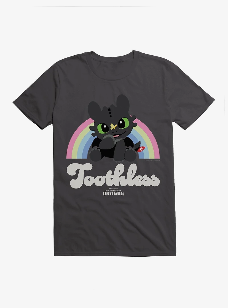 How To Train Your Dragon Toothless Rainbow T-Shirt