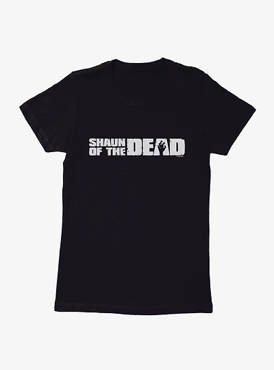 Shaun Of The Dead Title Womens T-Shirt