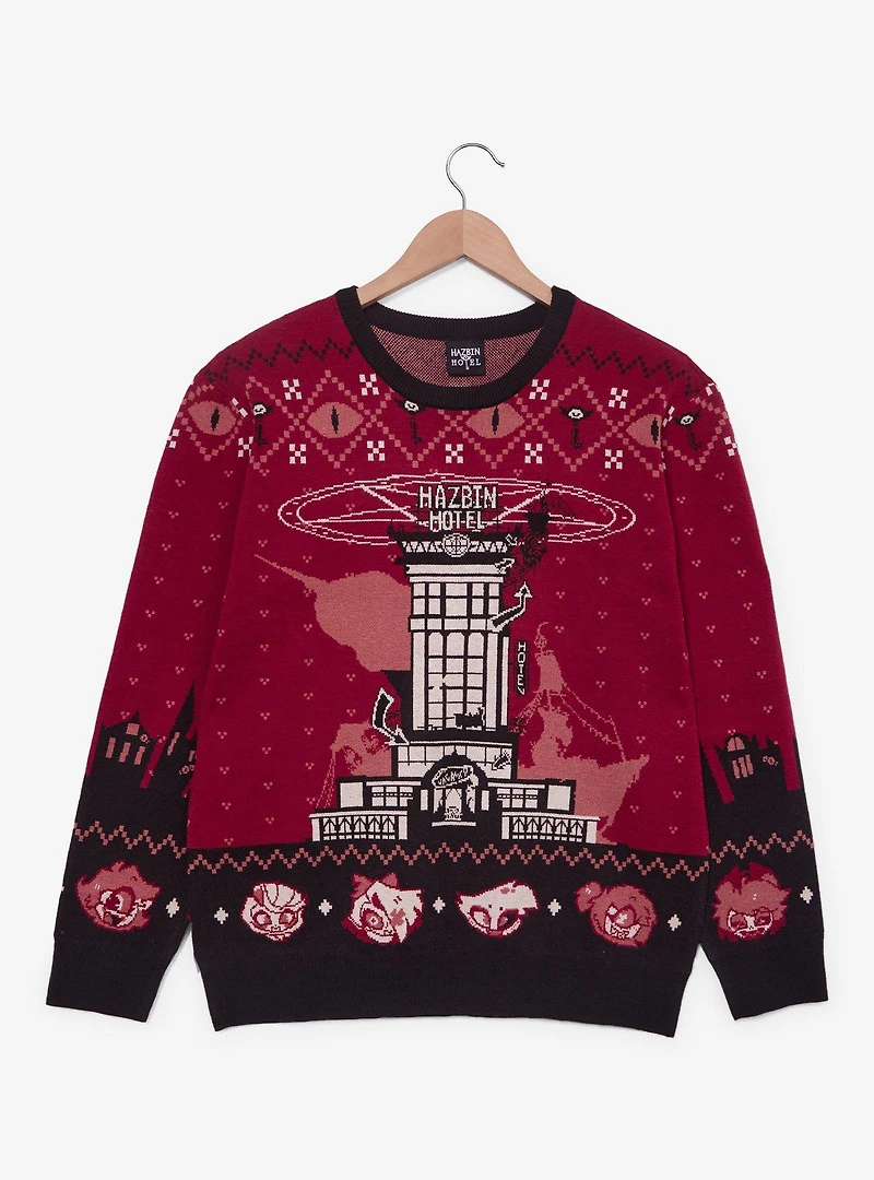 Hazbin Hotel Holiday Sweater — BoxLunch Exclusive