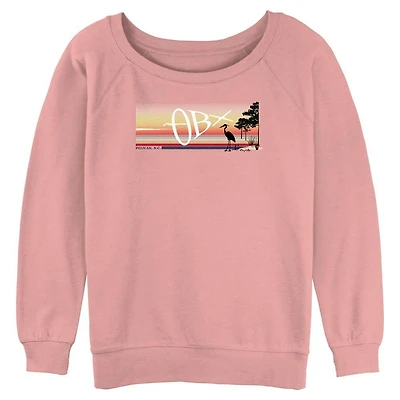 Outer Banks OBX Pelican NC Womens Slouchy Sweatshirt