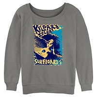 Outer Banks Sarah Surfing Womens Slouchy Sweatshirt