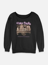 Outer Banks Group Photo Womens Slouchy Sweatshirt