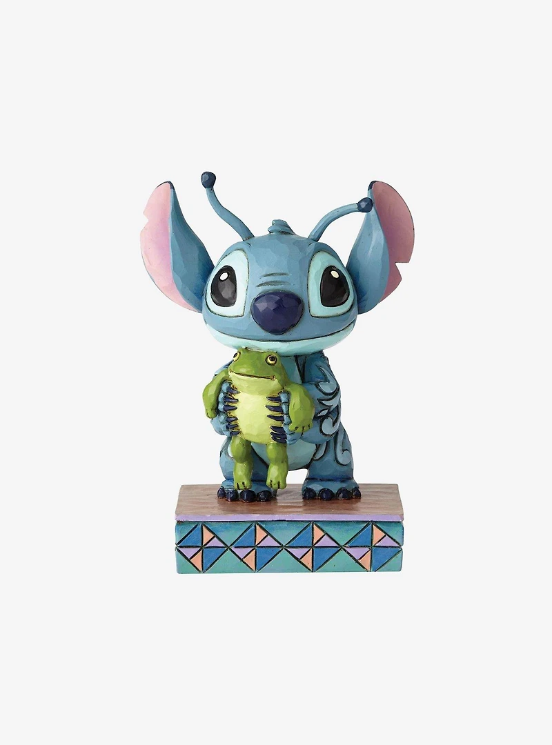 Disney Lilo & Stitch with Frog Jim Shore Figurine