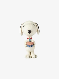 Peanuts Snoopy Birthday Jim Shore Mini Figurine