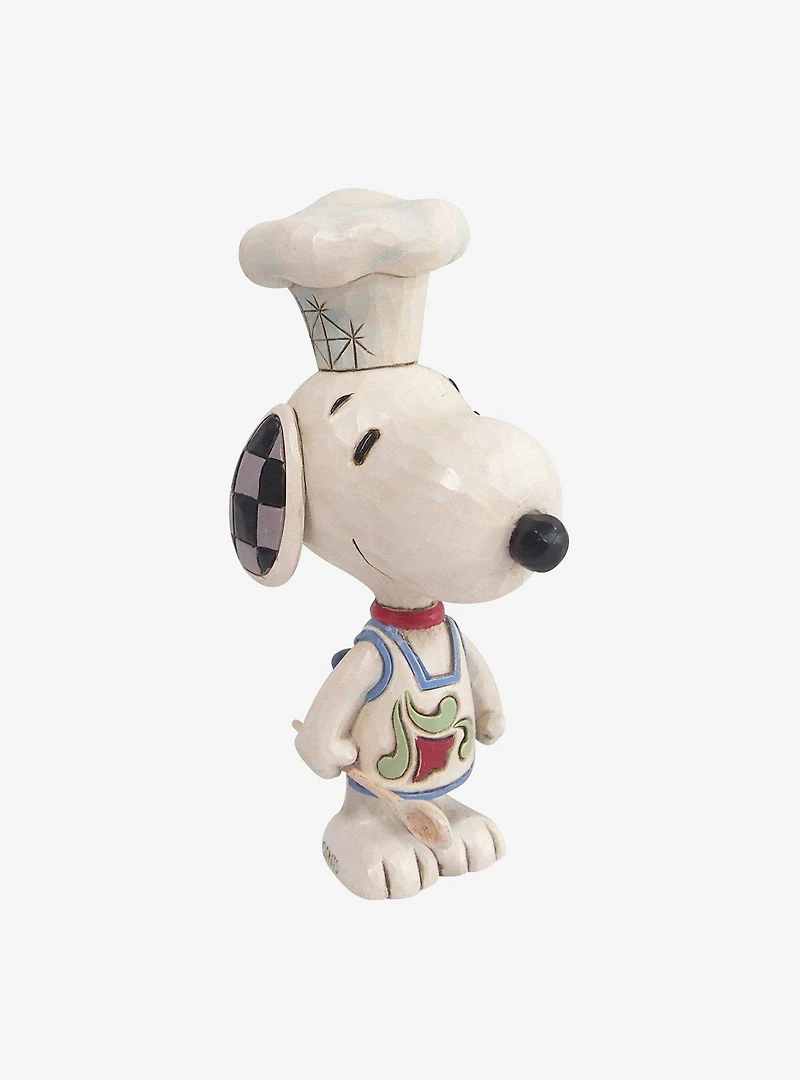 Peanuts Snoopy Chef Jim Shore Mini Figure