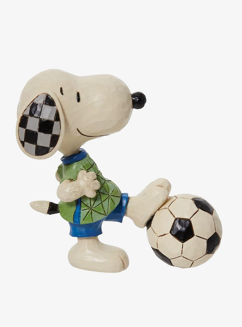 Peanuts Mini Snoopy Soccer Jim Shore Figure