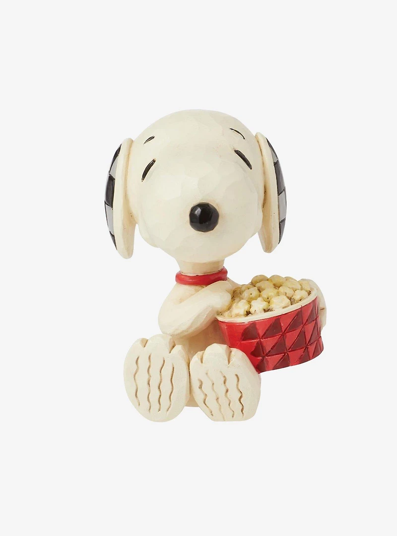 Peanuts Snoopy Popcorn Jim Shore Mini Figure