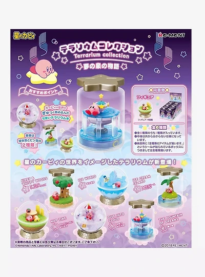 Re-Ment Nintendo Kirby Terrarium Collection Blind Box Figure