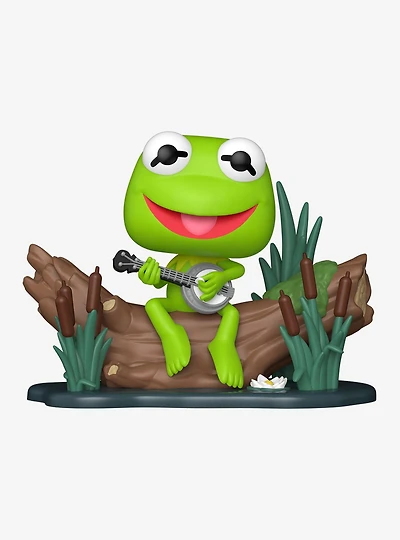 Funko Pop! Deluxe The Muppets Kermit With Banjo Vinyl Figure