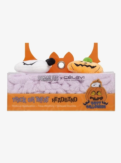 Célavi x Peanuts Trick or Treat Spa Headband