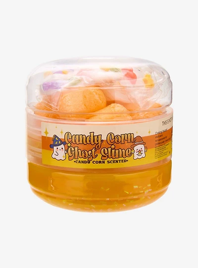 Candy Corn Ghost Candy Corn Scented Slime