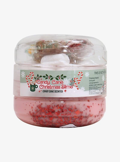 Candy Cane Christmas Candy Cane Scented Slime