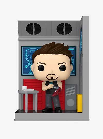 Funko Pop! Nooks Marvel Icon Man Tony Stark in His Workshop Vinyl Figure