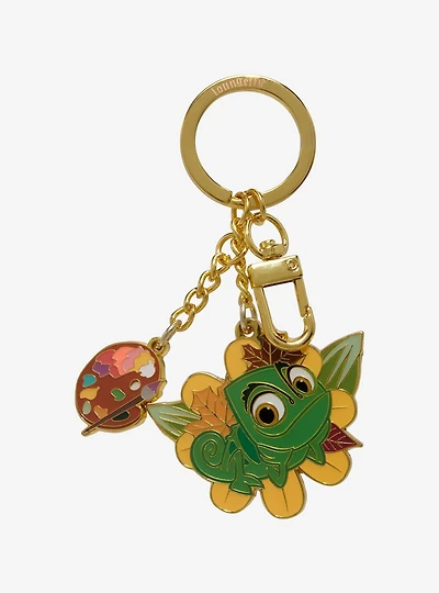 Loungefly Disney Tangled Pascal Color Changing Multi-Charm Keychain