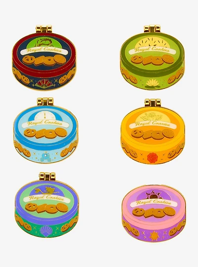 Loungefly Disney Princess Royal Cookies Hinged Blind Box Enamel Pin — BoxLunch Exclusive