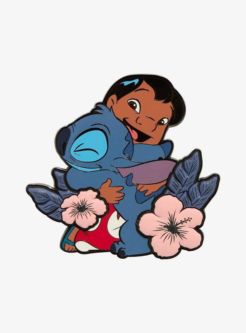 Loungefly Disney Lilo & Stitch Hugs Limited Edition Enamel Pin — BoxLunch Exclusive