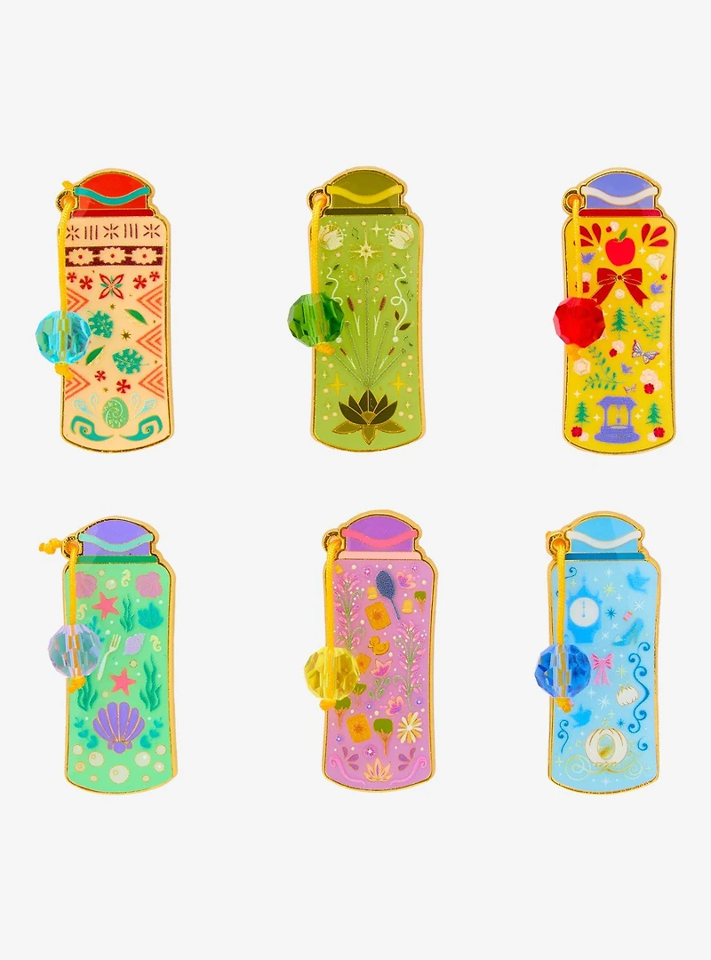 Loungefly Disney Princess Beaded Water Bottle Blind Box Enamel Pin — BoxLunch Exclusive