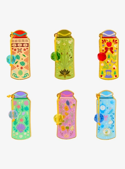Loungefly Disney Princess Beaded Water Bottle Blind Box Enamel Pin — BoxLunch Exclusive