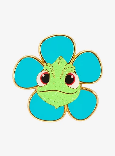Loungefly Disney Tangled Pascal Flower Color Changing Enamel Pin — BoxLunch Exclusive