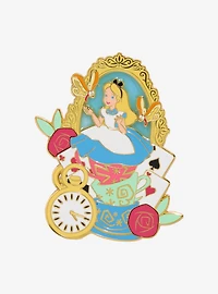 Loungefly Disney Alice in Wonderland Alice Portrait Limited Edition Enamel Pin — BoxLunch Exclusive