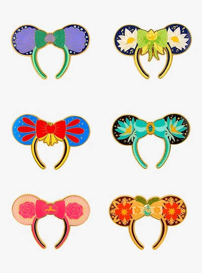 Loungefly Disney Princess Minnie Mouse Ears Blind Box Enamel Pin — BoxLunch Exclusive
