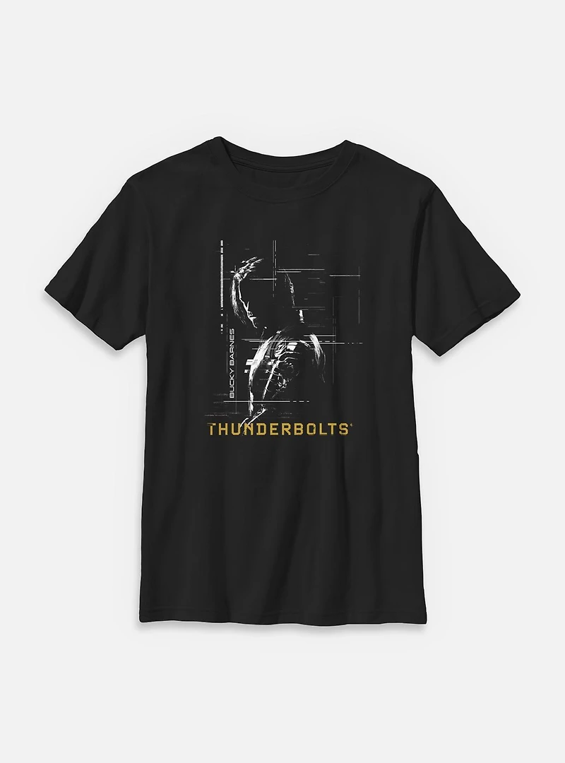 Marvel Thunderbolts* Bucky Barnes Silhouette Youth T-Shirt