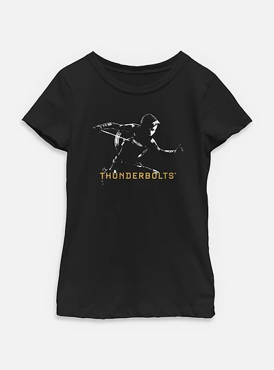 Marvel Thunderbolts* Taskmaster Shadows Youth Girls T-Shirt