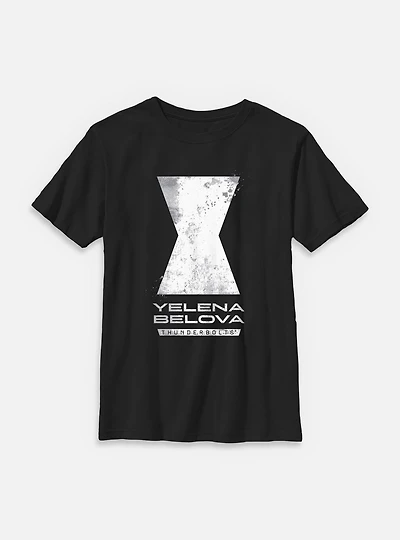 Marvel Thunderbolts* Yelena Belova Logo Youth T-Shirt