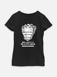 Marvel Thunderbolts* Bucky Barnes Logo Youth Girls T-Shirt