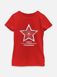 Marvel Thunderbolts* Red Guardian Logo Youth Girls T-Shirt