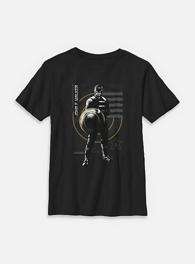 Marvel Thunderbolts* John F Walker Pose Youth T-Shirt