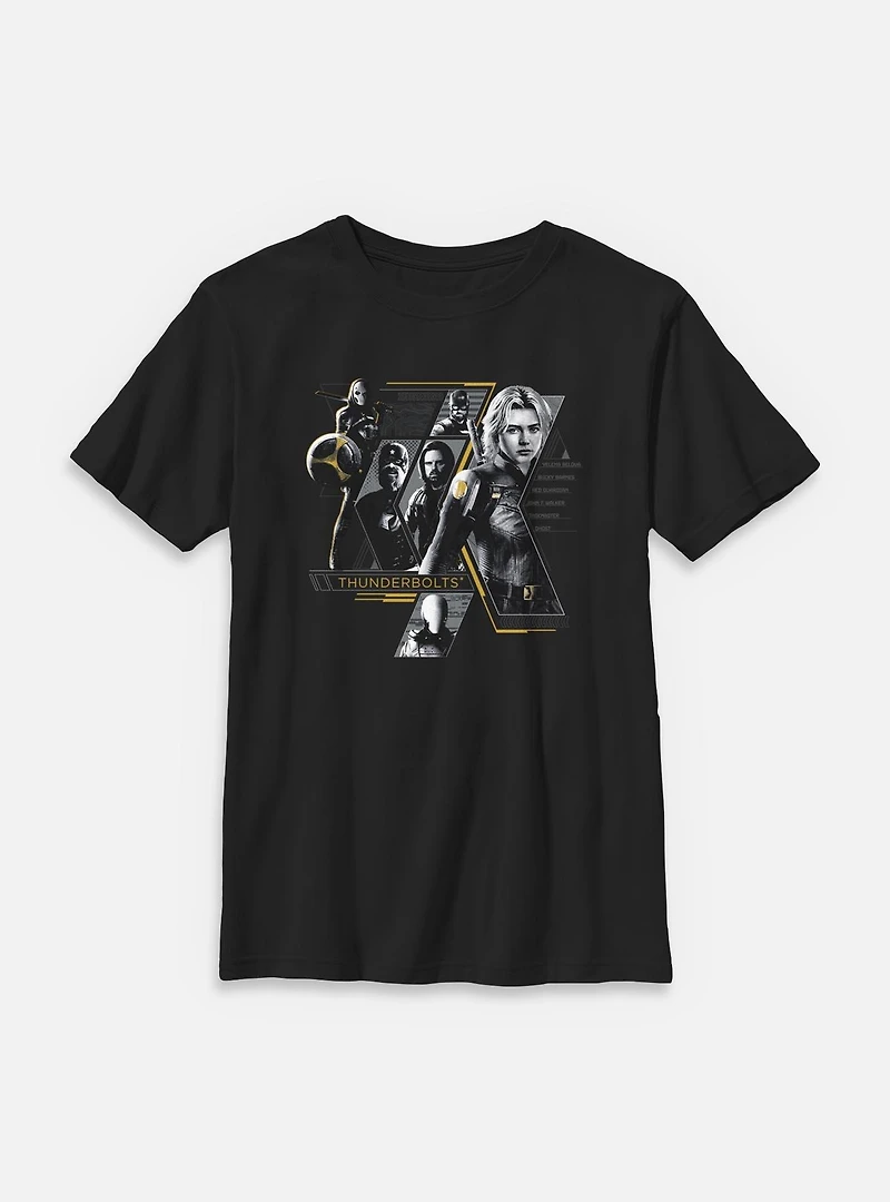 Marvel Thunderbolts* Anti Heroes Collage Youth T-Shirt