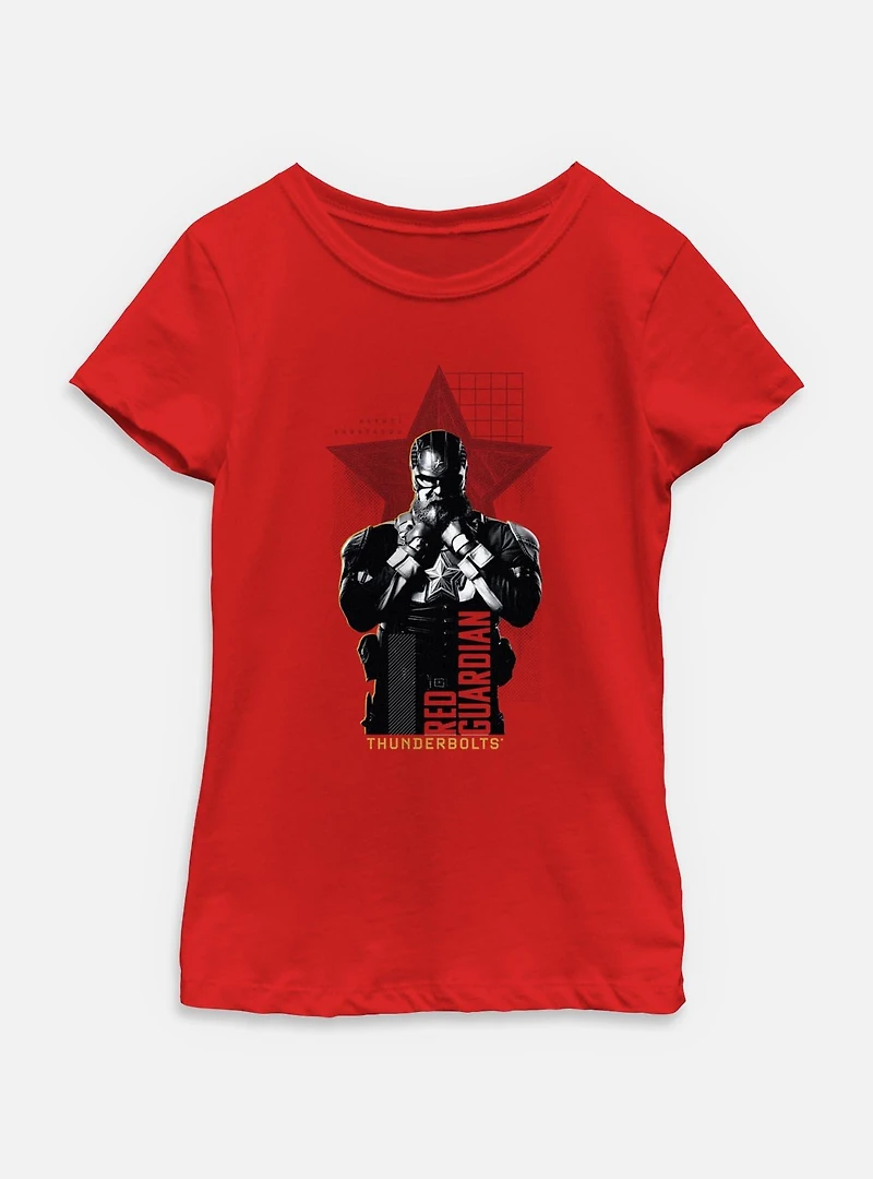 Marvel Thunderbolts* Alexei Shostakov Red Guardian Youth Girls T-Shirt