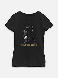 Marvel Thunderbolts* Yelena Belova Silhouette Youth Girls T-Shirt