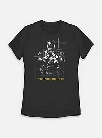 Marvel Thunderbolts* Red Guardian Silhouette Womens T-Shirt