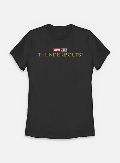 Marvel Thunderbolts* Color Logo Womens T-Shirt