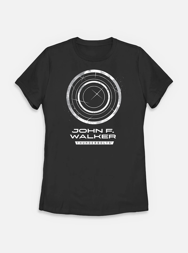 Marvel Thunderbolts* John F Walker Logo Womens T-Shirt