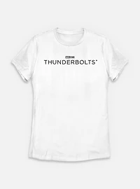 Marvel Thunderbolts* Black Logo Womens T-Shirt