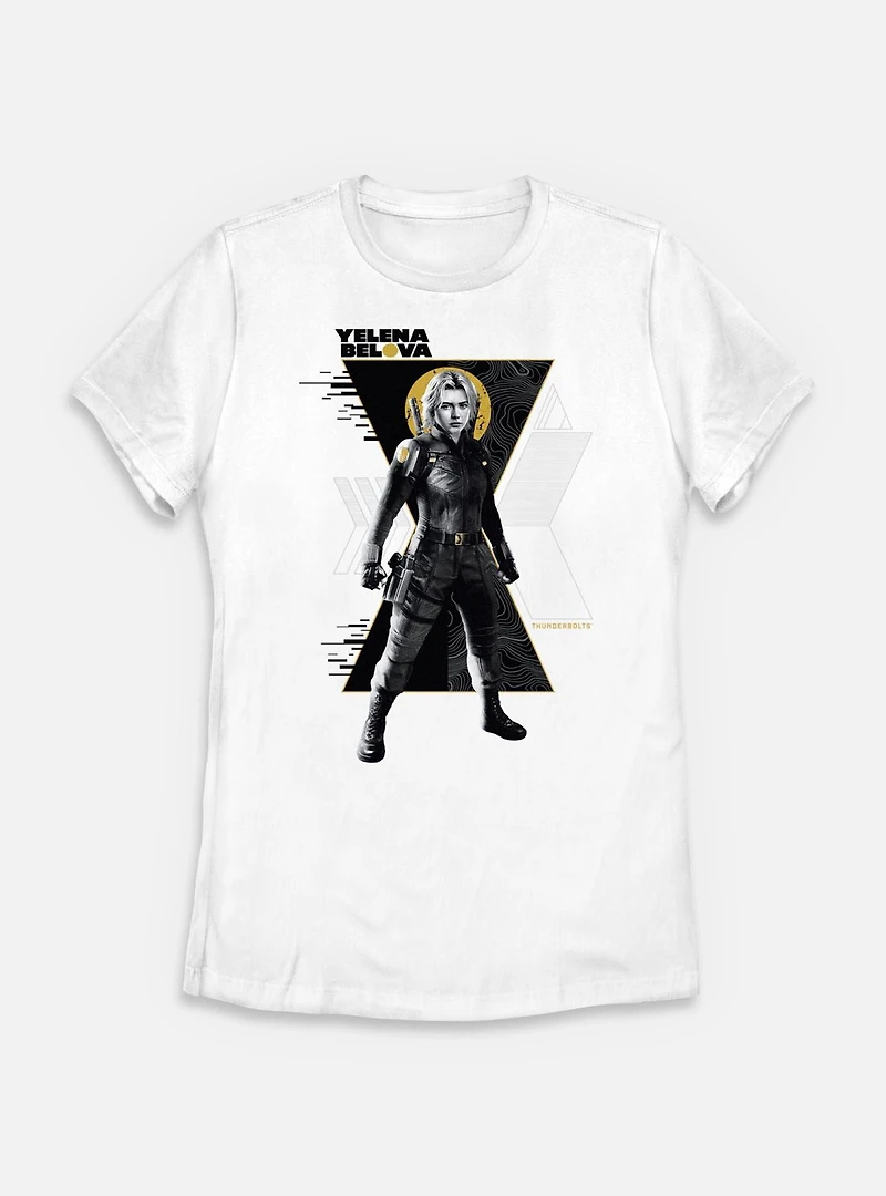 Marvel Thunderbolts* Yelena Belova Pose Womens T-Shirt