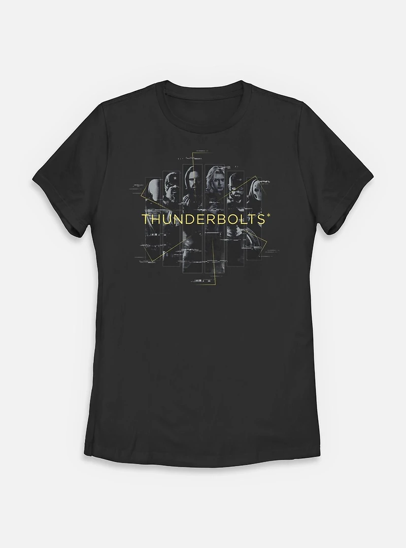 Marvel Thunderbolts* Crew Portrait Womens T-Shirt