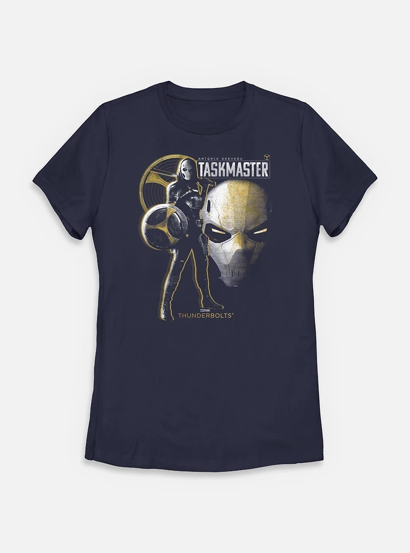 Marvel Thunderbolts* Taskmaster Portrait Womens T-Shirt