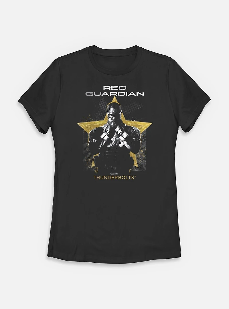 Marvel Thunderbolts* Red Guardian Portrait Womens T-Shirt