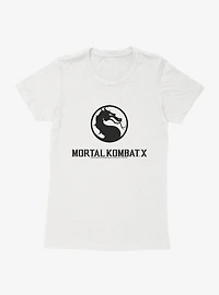 Mortal Kombat X Logo Womens T-Shirt