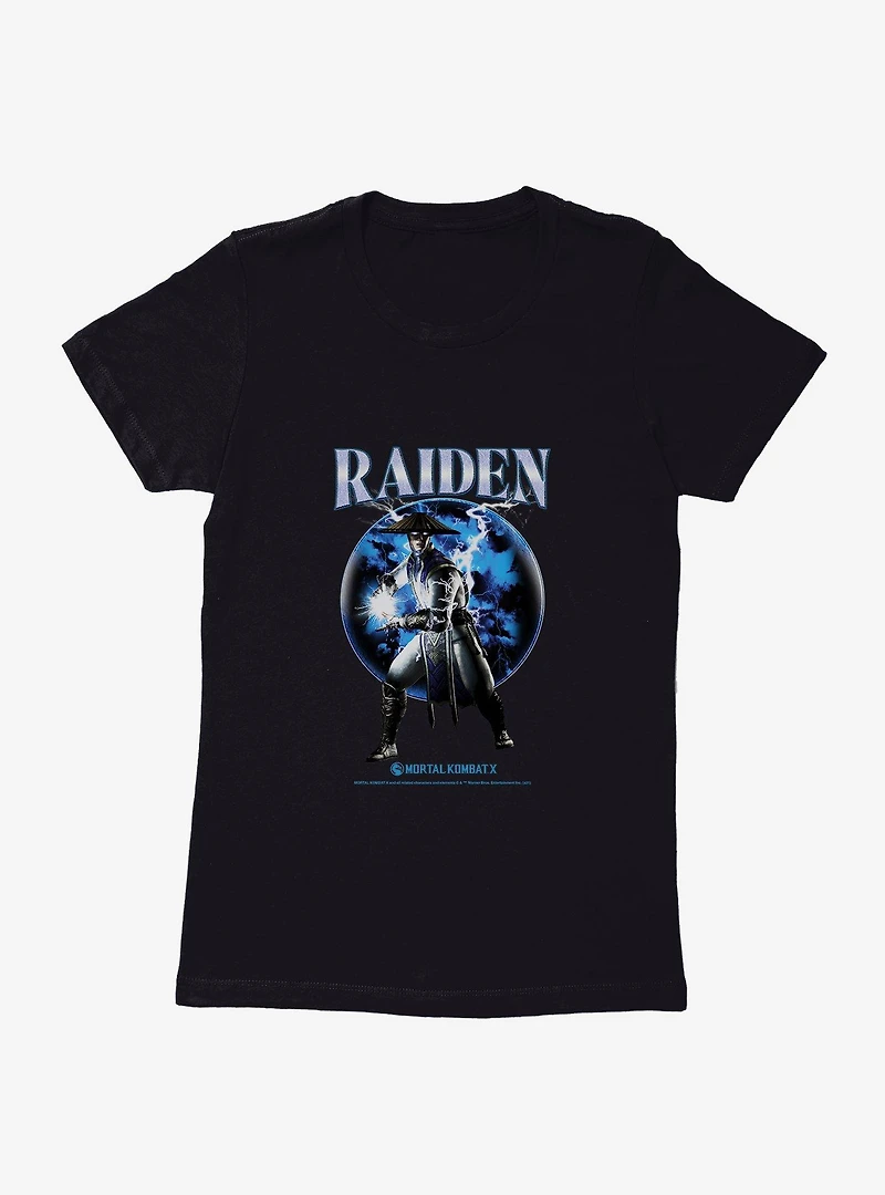 Mortal Kombat Raiden Womens T-Shirt