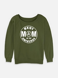 Star Trek Best Mom Communicator Womens Slouchy Sweatshirt