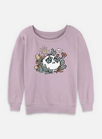 The Nightmare Before Christmas Death Valley Womens Slouchy Sweatshirt