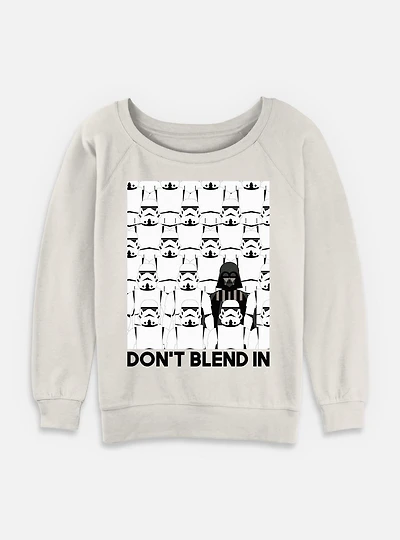 Star Wars SW Blend Womens Slouchy Sweatshirt