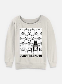 Star Wars SW Blend Womens Slouchy Sweatshirt